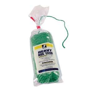  Heavy Rug Yarn Holiday Green 60Yard: Office Products