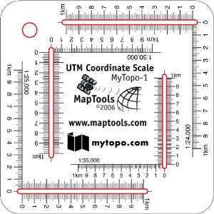  Pocket Sized UTM Slots for My Topo Maps