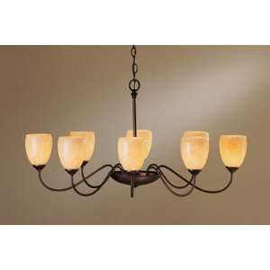  Hubbardton Forge 101304 20 Natural Iron Oval 8 Light Up 