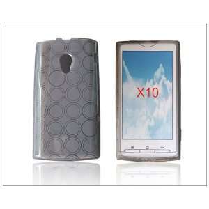   Cover for Sony Ericsson Xperia X10 Black J5: Cell Phones & Accessories