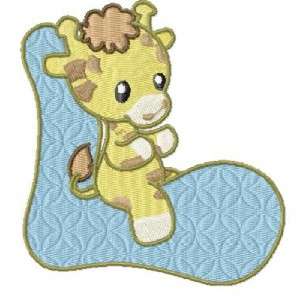 BABY ZOO ALPHABET + MORE MACHINE EMBROIDERY DESIGNS 2 SIZES  