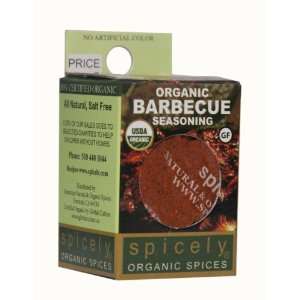 Spicely 100% Certified Organic and Certified Gluten Free, Barbecue 