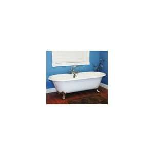   67 Inch Dual End Clawfoot Cast Iron Bath Tub: Home Improvement