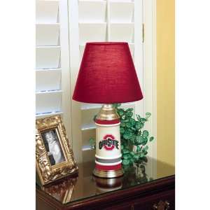  Ohio State Buckeyes NCAA 21 Ceramic Table Lamp: Home 