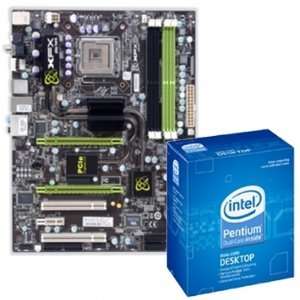  XFX nForce 750i SLI Motherboard and Intel Pentium 