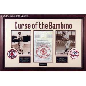  Babe Ruth New York Yankees   Double Curse of the Bambino 
