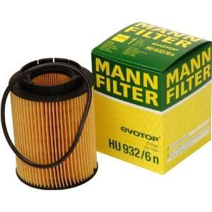  Mann Filter HU 932/6 N Metal Free Oil Filter: Automotive