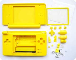 Pokemon Yellow Full Housing Shell Case DS Lite NDSL  
