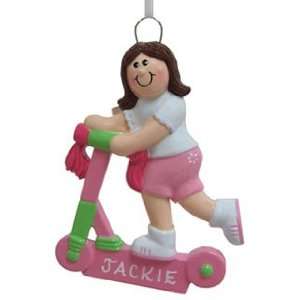  Scooter Girl Christmas Ornament: Home & Kitchen