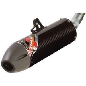   Stainless Steel Exhaust System   Carbon Race Silencer 7051: Automotive