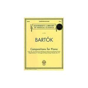  Hal Leonard Bartok   Compositions For Piano Book: Musical Instruments