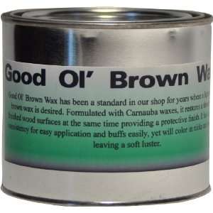  Real Milk Paint Good Ol Brown Wax   8 oz. Brown