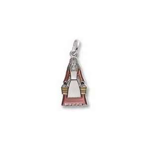  Maids A Milking Charm   Sterling Silver: Jewelry