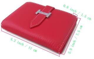 So Convenient Genuine Leather Name Card Bank Credit Card Holder Pretty 
