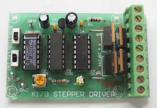 Unipolar Stepper Driver Kit, PC or self controlled K179  