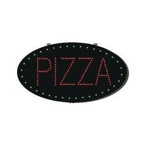  Pizza Chasing Flashing LED Sign 15 x 27: Home Improvement
