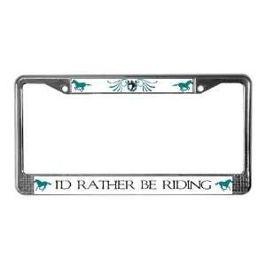  Lucky Horse Horse License Plate Frame by CafePress 