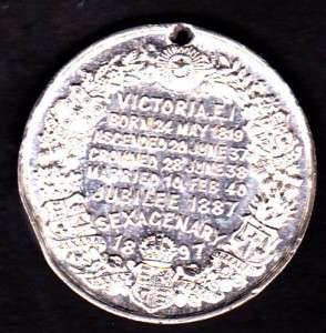 1837 1897 Queen Victoria Sexagenary Reign Medal  