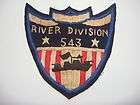 Vietnam War US Navy RIVER DIVISION 512 Hand Sewn Patch  