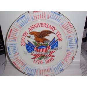    Bi Centennial 200th Anniversary Year Plate 