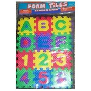 Alphabet Foam Tiles Toys & Games