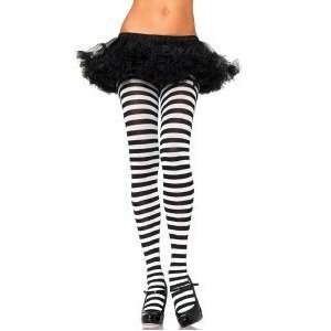   & White Striped Tights Goth 80s Punk Club Pin Up: Everything Else