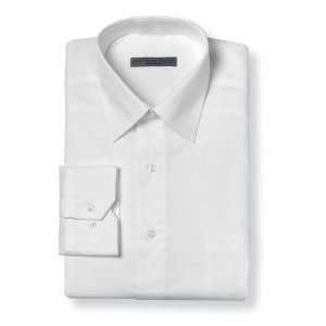  Geoffrey Beene Mens Long Sleeve Dress Shirt : WHITE 15 1/2 
