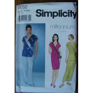 Simplicity Misses pattern 8682 Dress, Tunic, Shirt, Pants SizeZ(20,22 