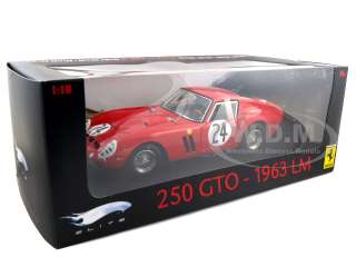   car model of 1963 Ferrari 250 GTO LM Elite Edition die cast car by