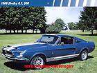 1968 Ford Mustang Shelby GT 500 hard to find muscle car