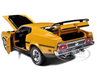 1971 FORD MUSTANG MACH 1 MEDIUM YELLOW GOLD 1/18  