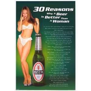   Better Than a Woman   Party / College Poster   24 X 36