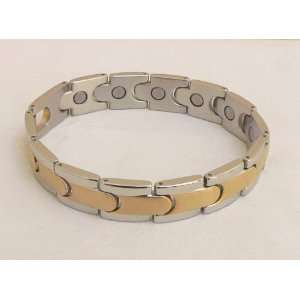 Magnetic Therapy Stainless Steel Magnetic Bracelet ~ Celebraties and 