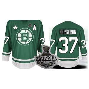  Kids 2011 NHL Stanley Cup Boston Bruins #37 Bergeron Green 