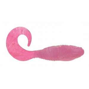 Pure Fishing Gulp 4 Minnow Grub 12per Pk. Pink #GMG4 PK:  