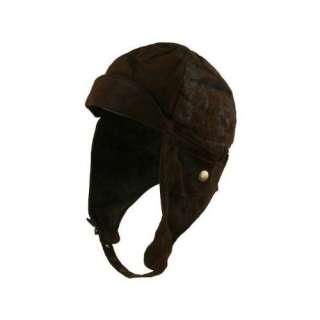  Aviator Hat   Brown W36S25D Clothing
