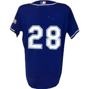  #28 Dodgers Game Used Batting Practice Jersey (Name 