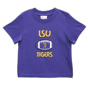    Louisiana State University Team Football T shirt: Sports & Outdoors
