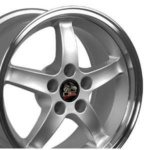 com Cobra R Deep Dish Style Wheels with Machined Lip Fits Mustang (R 
