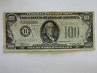 1934a one hundred dollar federal reserve b series note returns