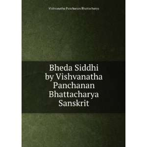   Bhattacharya Sanskrit Vishvanatha Panchanan Bhattacharya Books