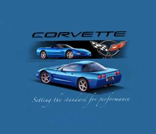 C5 Corvette Standard for Performance Blue T Shirt  