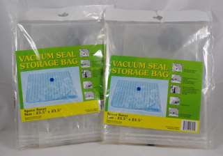 Vacuum Seal Storage Bags Space Saver 23.5 x 23.5 721003203914 