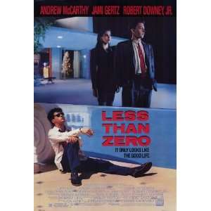   Less Than Zero (1987) 27 x 40 Movie Poster Style A