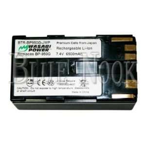  Canon XH A1S, A1S Battery (Premium Japanese Cells, 6500 