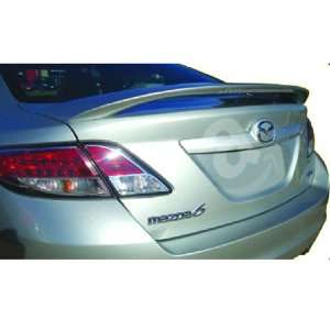  09 11 Mazda 6 4dr Factory Style Spoiler W/ LED   Painted 