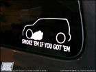 Smoke em If You Decals Stickers for 2008 2009 Scion xB