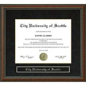  City University of Seattle (CityU) Diploma Frame Sports 