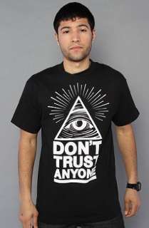  DTA The All Seeing Eye Tee in Black & White,T shirts for 