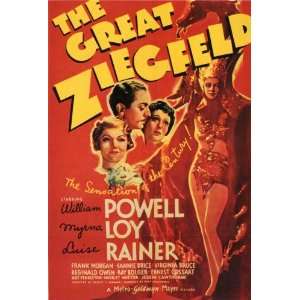 The Great Ziegfeld (1936) 27 x 40 Movie Poster Style A  